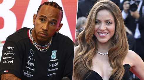 Circulan imágenes en las que Lewis Hamilton y Shakira estarían saliendo juntos.