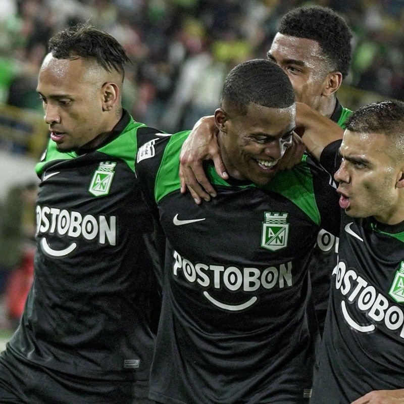 Atlético Nacional le ganó a Santa Fe en Bogotá y se acerca a la punta