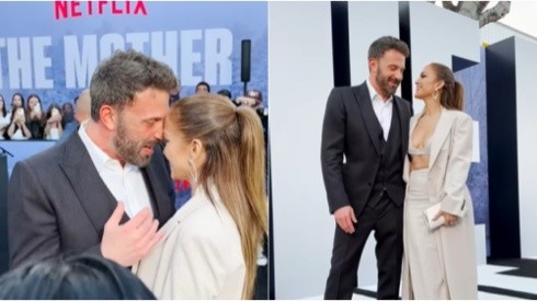 Ben Affleck e Jennifer Lopez estiveram juntos na premiere de The Mother