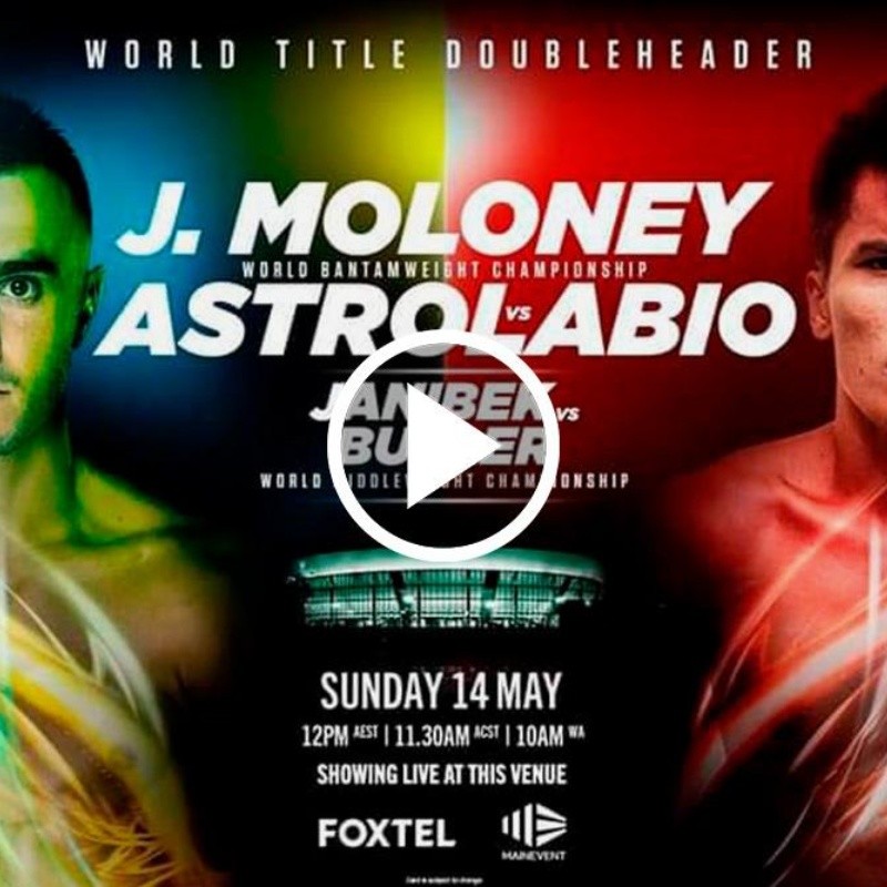 Dónde ver Jason Moloney vs. Vincent Astrolabio EN VIVO por el título vacante de peso gallo en la OMB: Horarios y cartelera completa