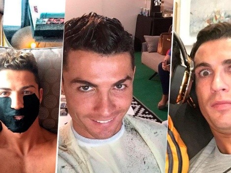 Las GRACIOSAS fotos de Cristiano Ronaldo cuando él manejaba su cuenta de Instagram