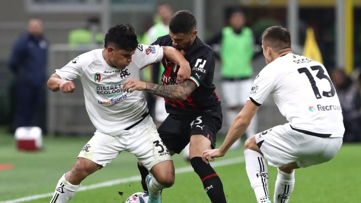 Spezia y Milan en juego.