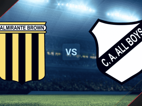 Link para ver Almirante Brown vs. All Boys EN VIVO por la Primera Nacional 2023