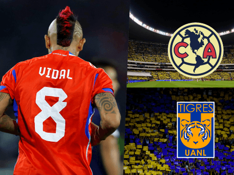 ¿Arturo Vidal cambia América por Tigres?