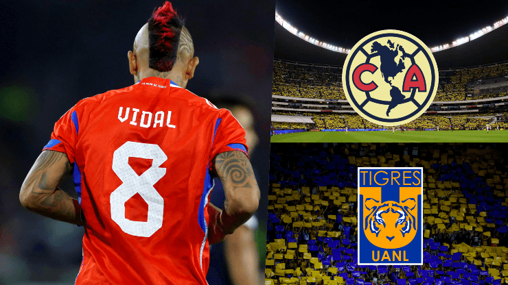 ¿Arturo Vidal cambia América por Tigres UANL?