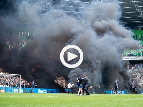 VIDEO | Suspendido Groningen vs. Ajax por incidentes