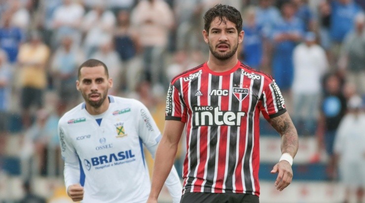 Foto: Marcello Zambrana/AGIF - Pato já está em condições para reestrear pelo Tricolor