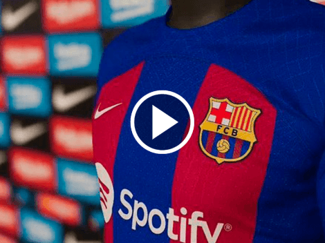 VIDEO: La nueva camiseta del Barcelona para la temporada 2023/2024