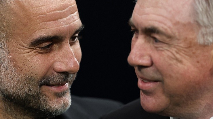 Guardiola y Ancelotti