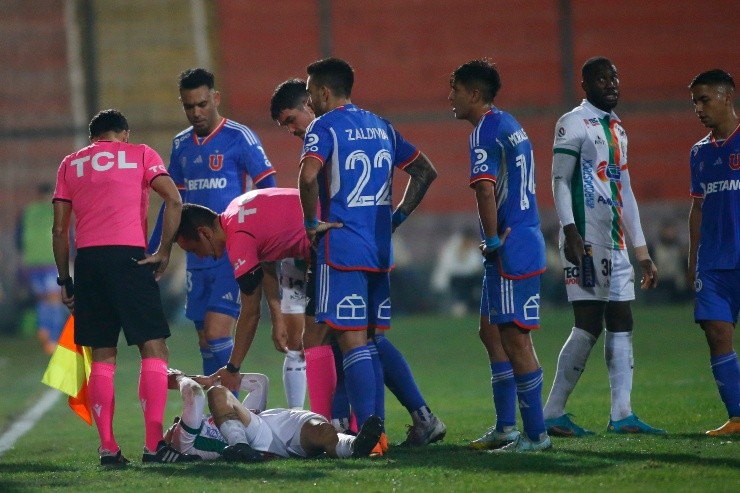 Osorio fue expulsado en la U | Foto: Photosport 