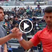 VIDEO: El tenso cruce entre Novak Djokovic y Cameron Norrie en el Masters 1000 de Roma 2023