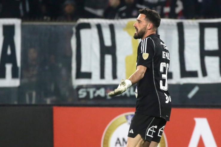 De Paul habló en esta jornada en Colo Colo | Foto: Photosport 