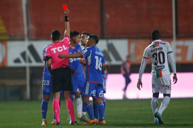 Osorio conoció su sanción tras ser expulsado | Foto: Photosport 