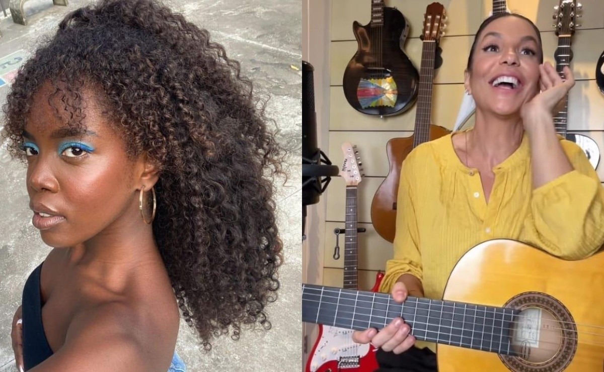 “pretending to be normal”;  Clara Monique, Kate from Vai na Fé, receives praise from Ivete Sangalo and interacts on social networks
