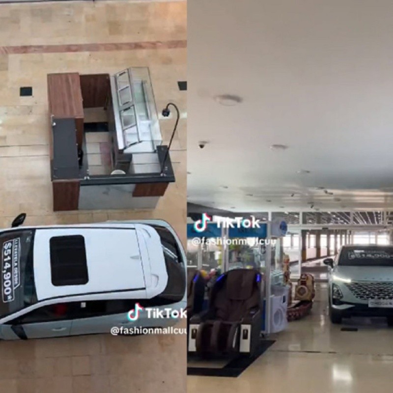 VIDEO: Muestran como ingresan autos a un centro comercial y se vuelve viral