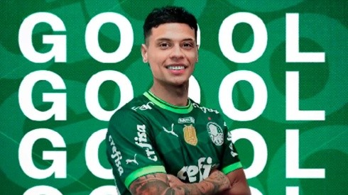 Richard Ríos, colombiano de Palmeiras.