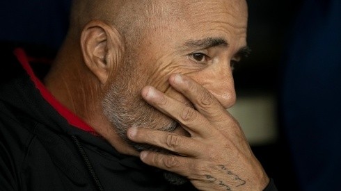 Jorge Rodrigues/AGIF. Sampaoli sai em defesa de meio-campista do Flamengo