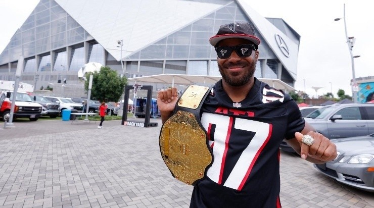 Falcons fan. (Getty Images)