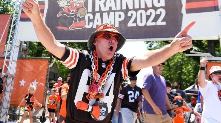 Browns fan. (Getty Images)