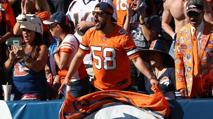 Broncos fans. (Getty Images)