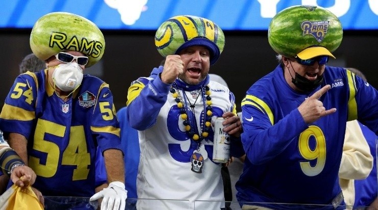 Rams fans. (Getty Images)