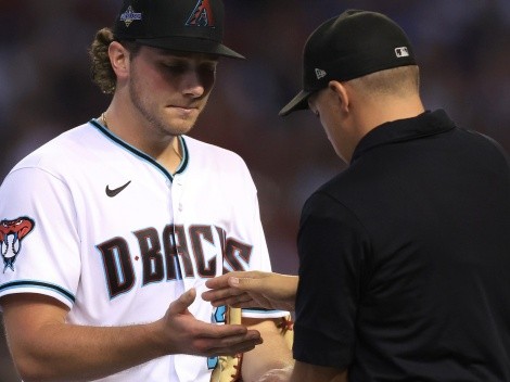 Why MLB umpires check pitchers' hands after the inning is over?