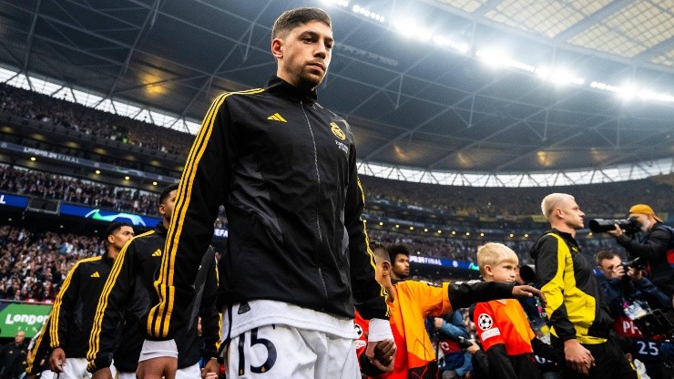 Federico Valverde, quinto campeón uruguayo de Champions League.