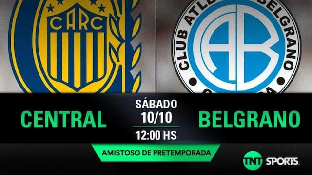 Rosario Central vs. Belgrano EN VIVO ONLINE Y EN DIRECTO por un amistoso