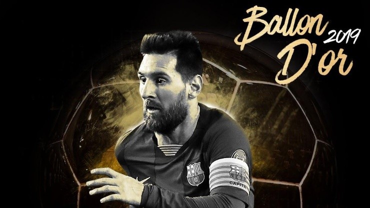 Lionel Messi sumó su sexto Balón de Oro.