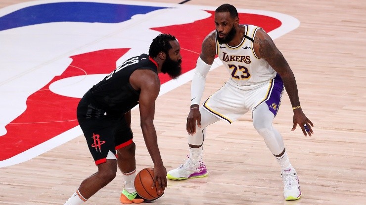 Los Angeles Lakers vs. Houston Rockets por la NBA (Foto: Getty Images)