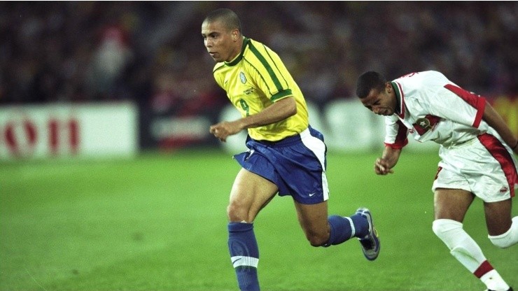 Ronaldo Nazário, una de las figuras de Brasil en Francia 1998.