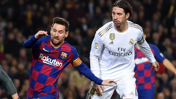 Lionel Messi y Sergio Ramos, jugadores que disputaron muchos clásicos (Foto: Getty Images).