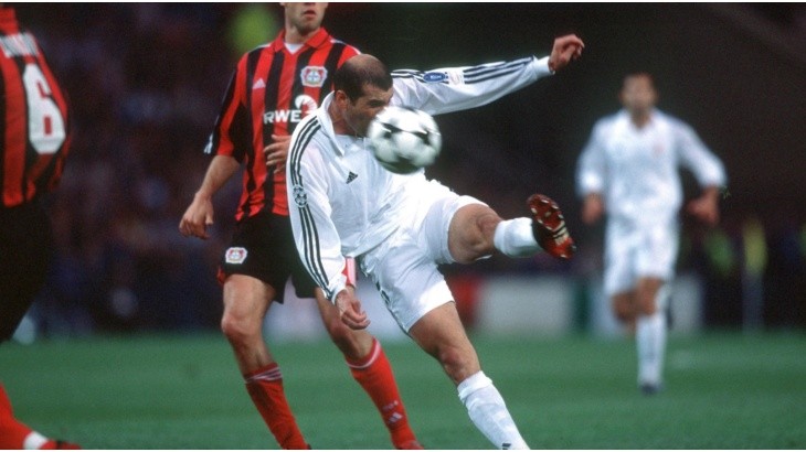 Zinedine Zidane en la final