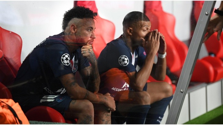 Mbappé y Neymar y la tristeza de una final perdida.