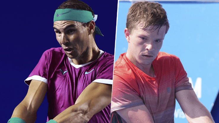 Rafael Nadal vs.  Stefan Kozlov para Acapulco ATP (Foto: Getty Images).