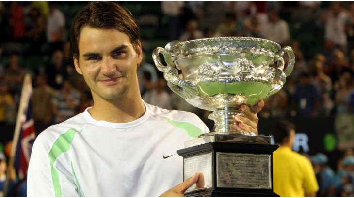 Federer gana su segundo título en el Abierto de Australia.
