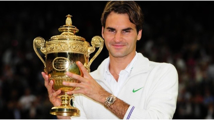Federer y su séptima consagración en Wimbledon.