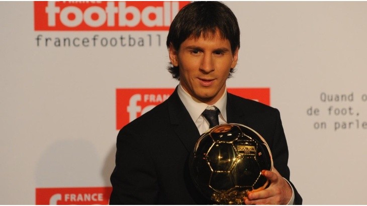 Messi y su triunfo del Balón de Oro 2009
