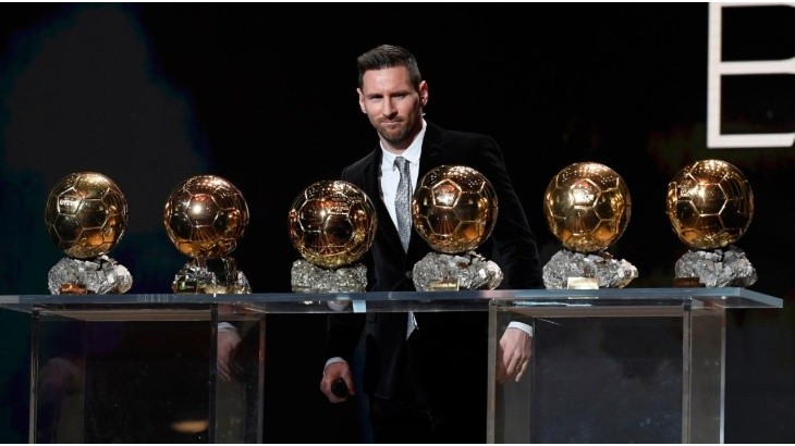 Seis Balones de Oro para Messi en 2019