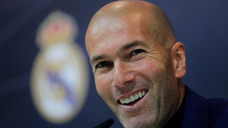 Zinedine Zidane en su paso por Real Madrid.