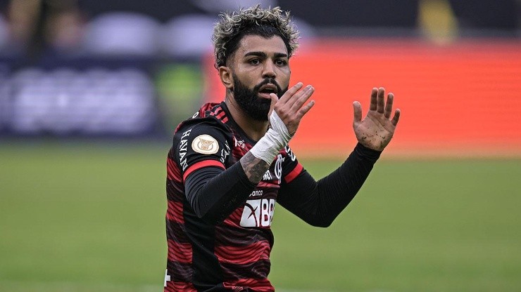 Gabriel Barbosa con Flamengo.