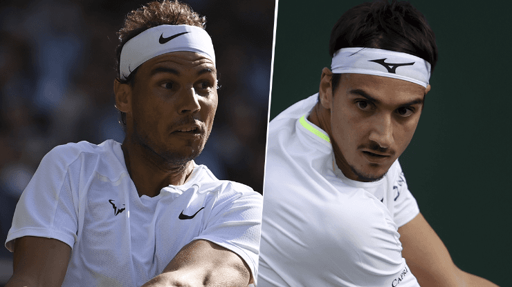Rafael Nadal vs. Lorenzo Sonego por Wimbledon.
