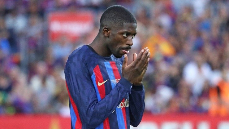 Ousmane Dembélé renovó contrato con Barcelona hasta 2024.