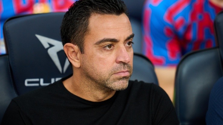 Xavi, entrenador del Barcelona.
