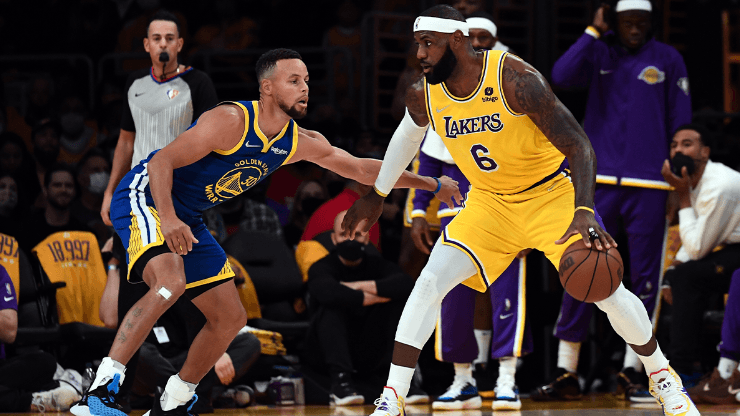 Golden State Warriors vs. Los Ángeles Lakers por la NBA 2022-2023
