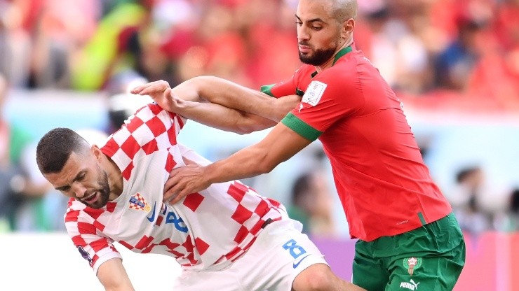Croacia vs. Marruecos.