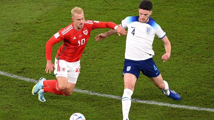 Gales vs Inglaterra en la definición del Grupo B