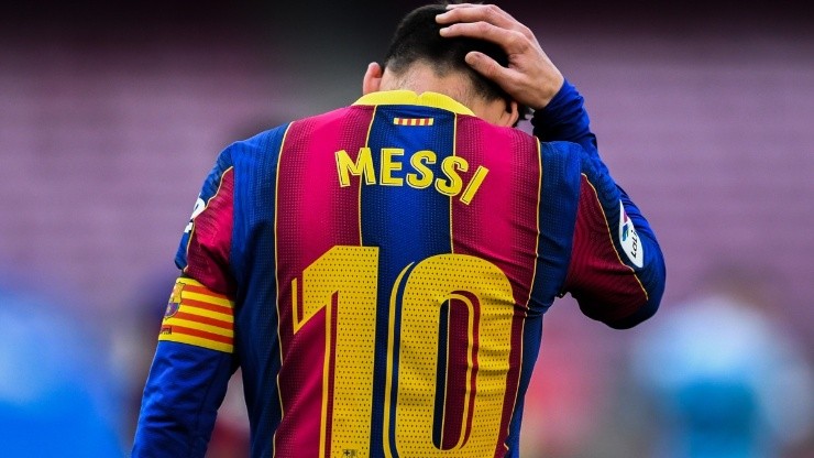 Lionel Messi en sus tiempos por Barcelona.