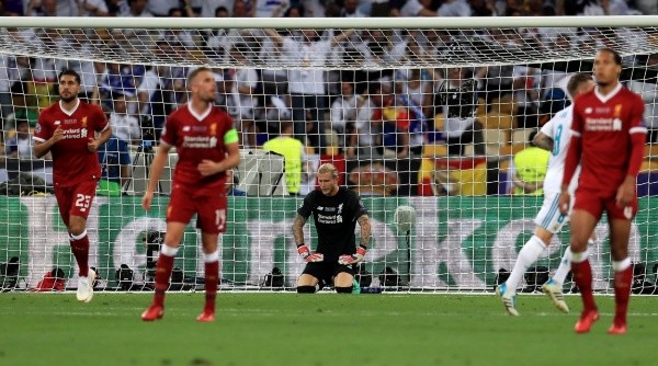La final de Real Madrid vs. Liverpool de 2018 es recordada por los errores de Loris Karius (Getty)