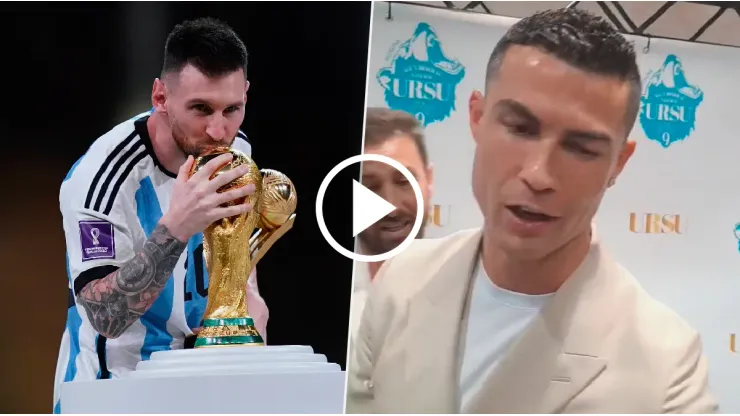 VIDEO | La fría respuesta de CR7 sobre el futuro de Messi